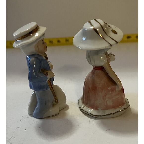 Victorian Couple Figurines Set of 2 COTC Southern Renaissance Boy And Girl - Picture 5 of 13